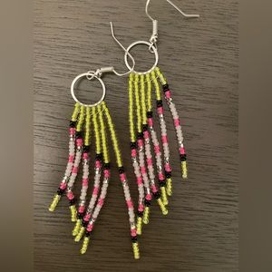 Handmade beaded earrings